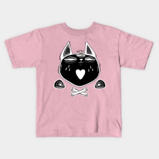 Witchy Kitten Kids T-Shirt